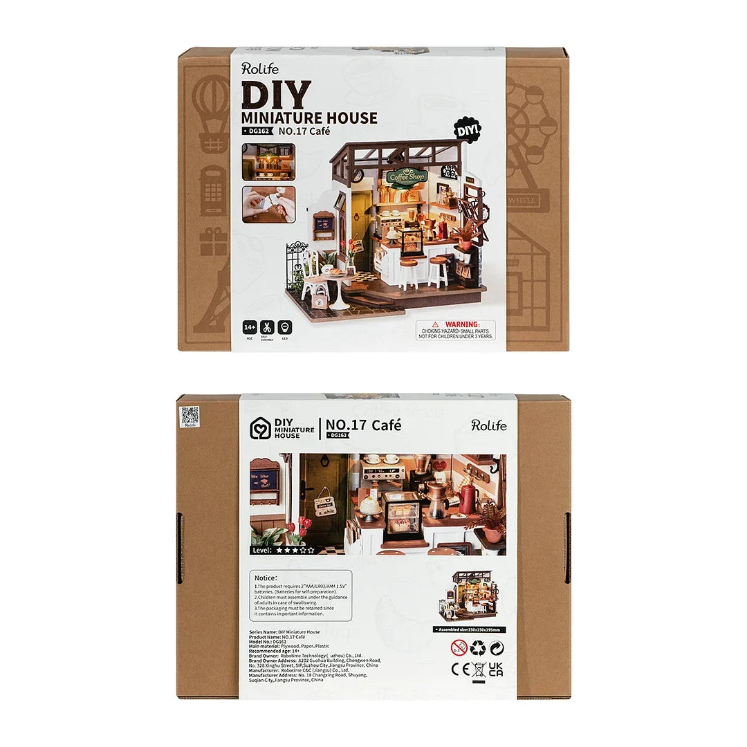 Rolife DIY Miniature House - Flavory Cafe DG162