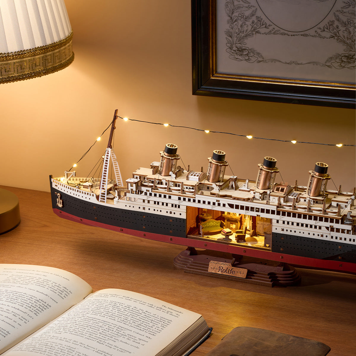 Rolife 3D Wooden Puzzle - 1912 Eternal Atlantic Voyager TGL02