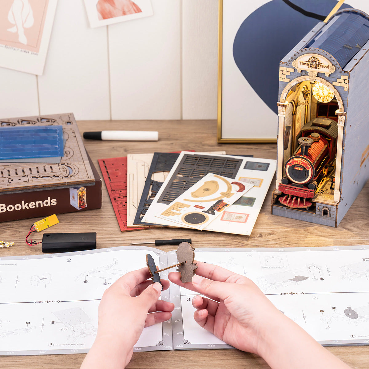 Rolife DIY Book Nook Kit - Time Travel TGB04