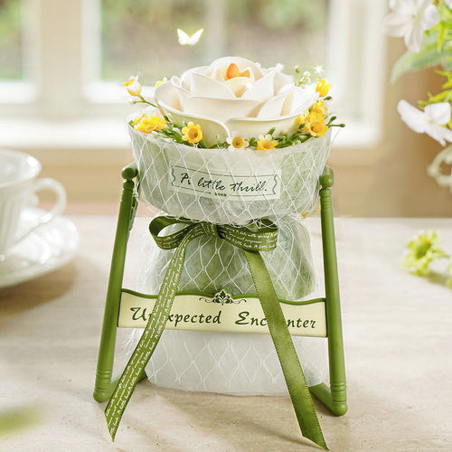 ROKR DIY 3D Puzzle Model - White Camellia  AF011