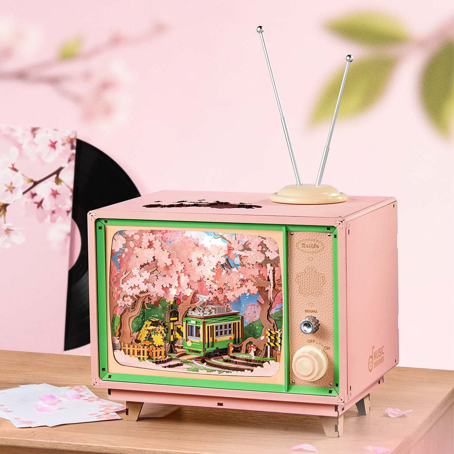 Rolife DIY Music Box- Sakura Dreamy Tour AMT02