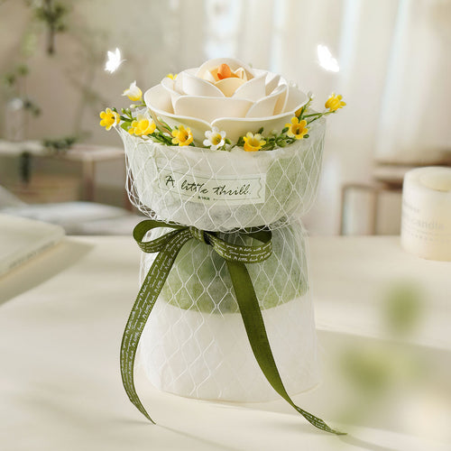 ROKR DIY 3D Puzzle Model - White Camellia  AF011