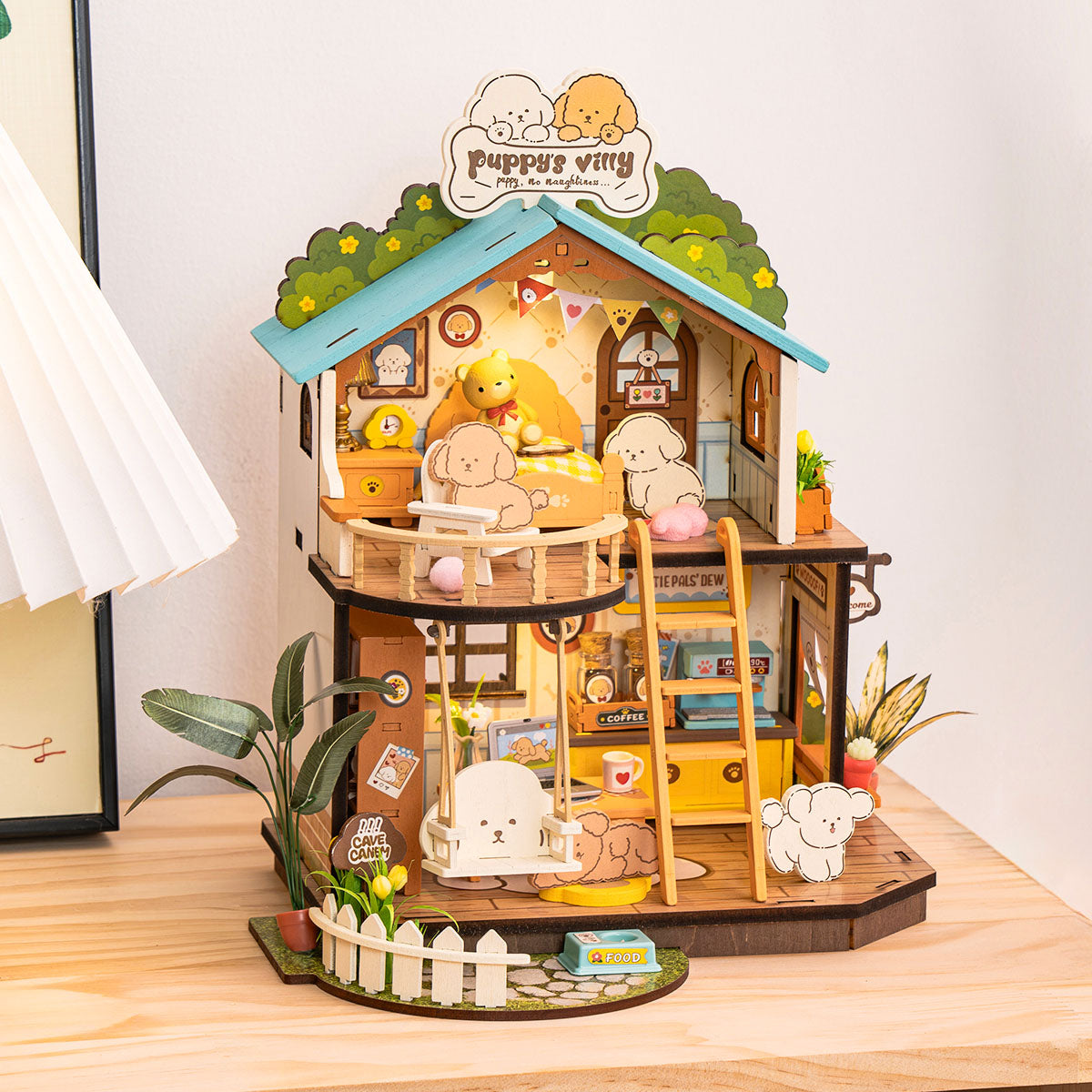 Rolife DIY Miniature House - Puppy's Cozy Villa DG169