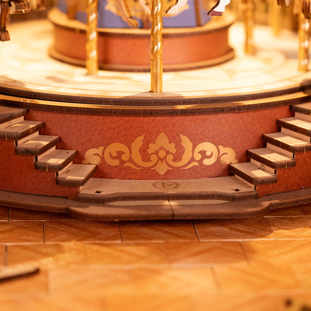 Rolife 3D Wooden Puzzle - Classic Carousel AMC01