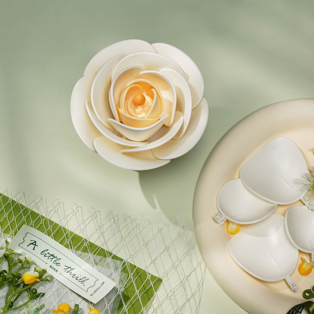 ROKR DIY 3D Puzzle Model - White Camellia  AF011