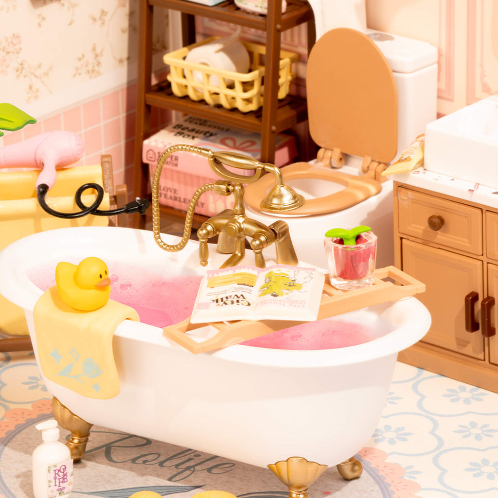 Rolife Bubble Bathroom Super Creator Miniature House DW014B
