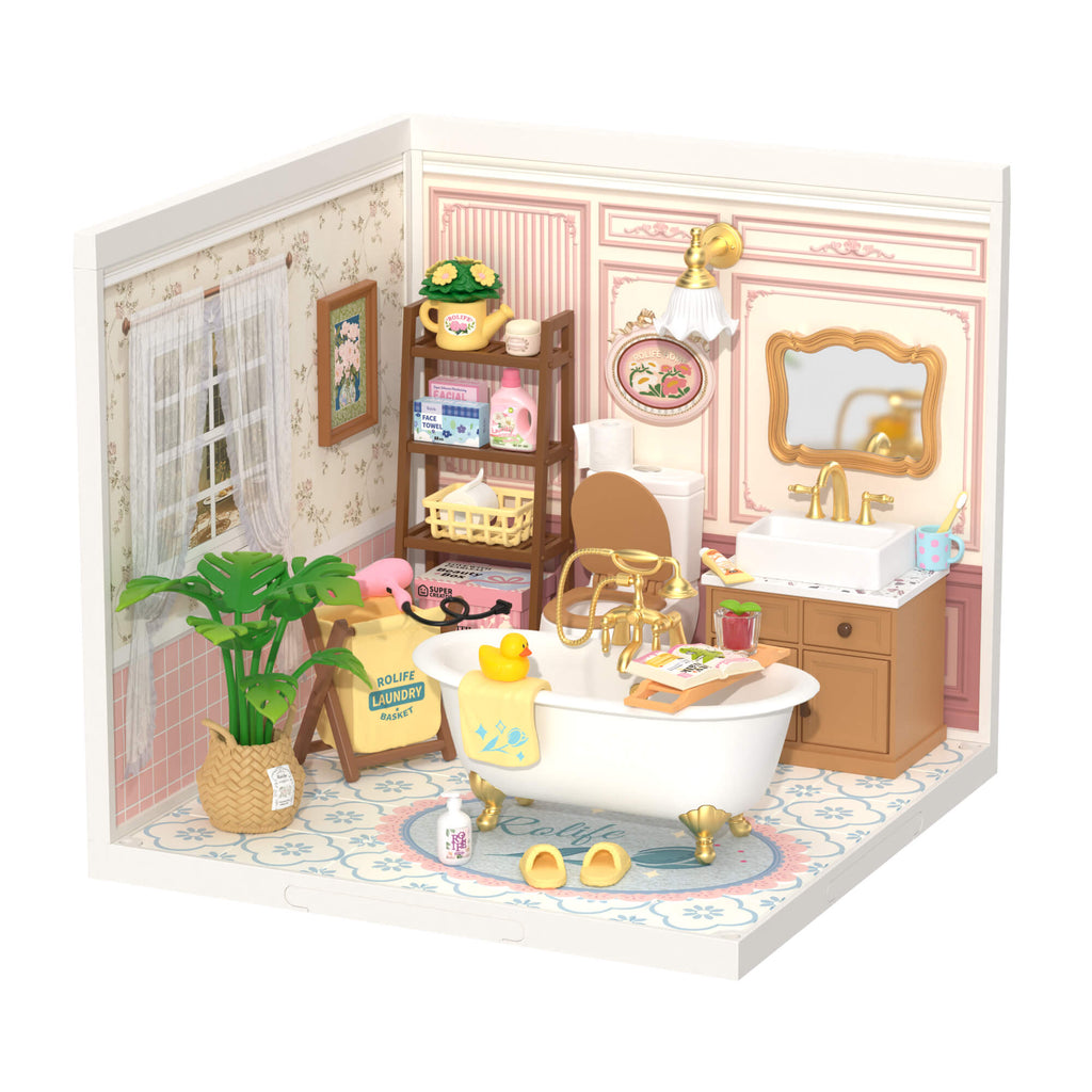 Rolife Bubble Bathroom Super Creator Miniature House DW014B