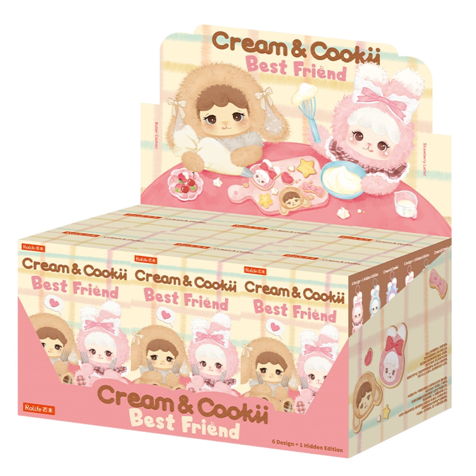 Rolife Cream & Cookii Bunny Best Friend Surprise Plush Pendant MBAXX