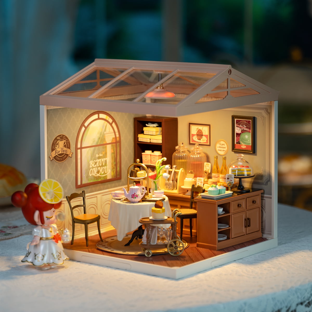 Rolife Sweet Sips Tea Super Creator Miniature House DW011