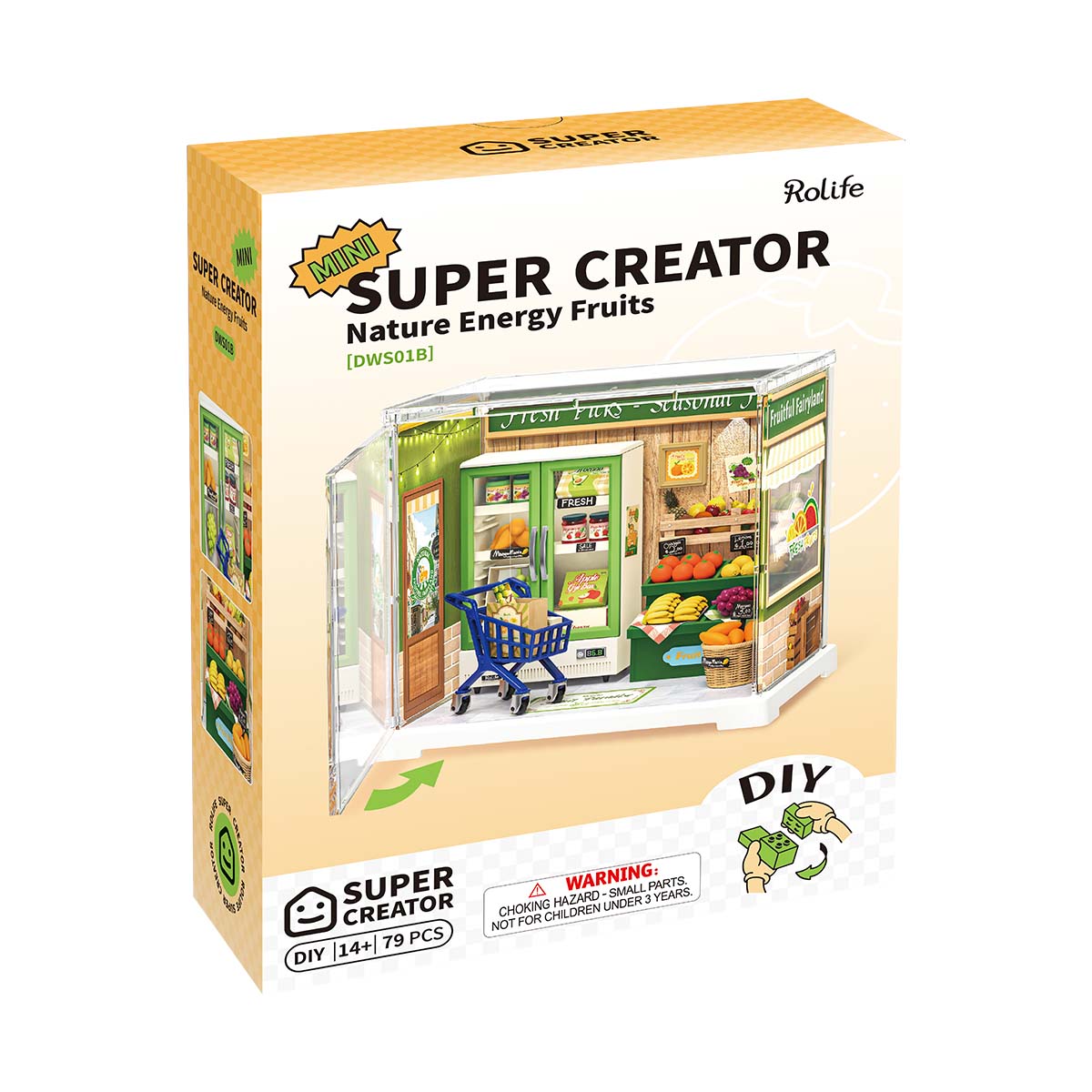 Rolife Mini Super Creator DIY Miniature House - Shop Series