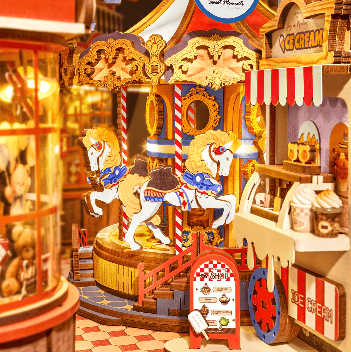 Rolife DIY Book Nook Kit - Fairytale Amusement Park TGB17