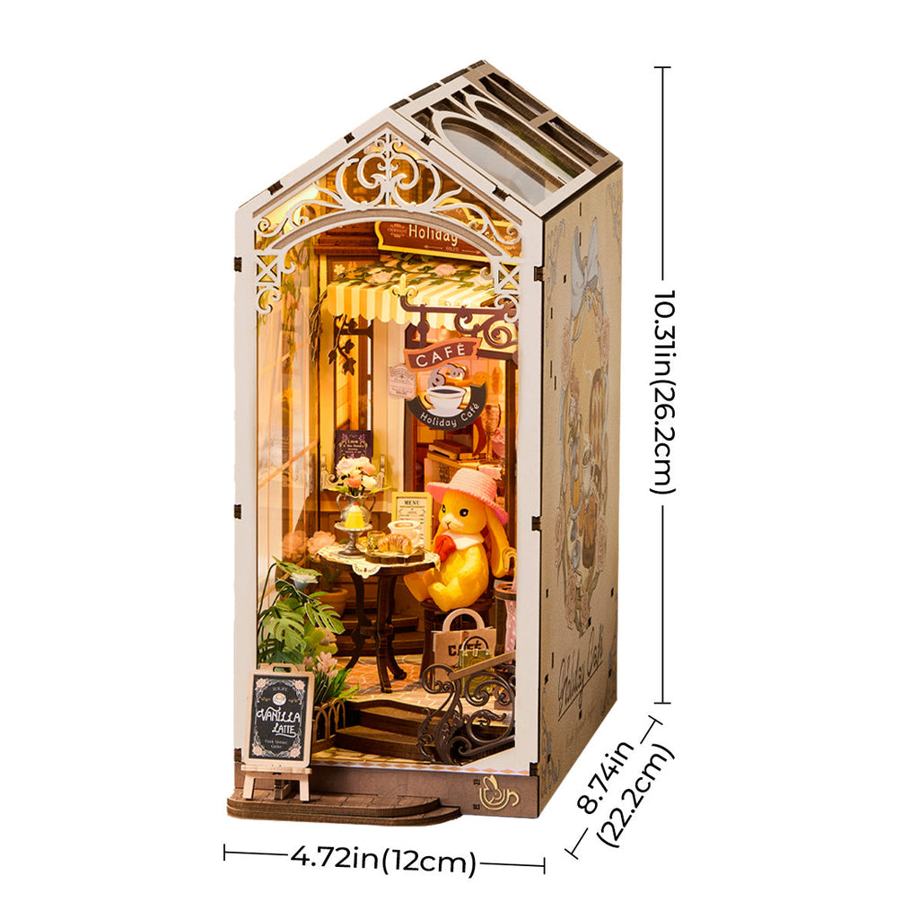 Rolife DIY Book Nook Kit - Holiday Cafe  TGB15