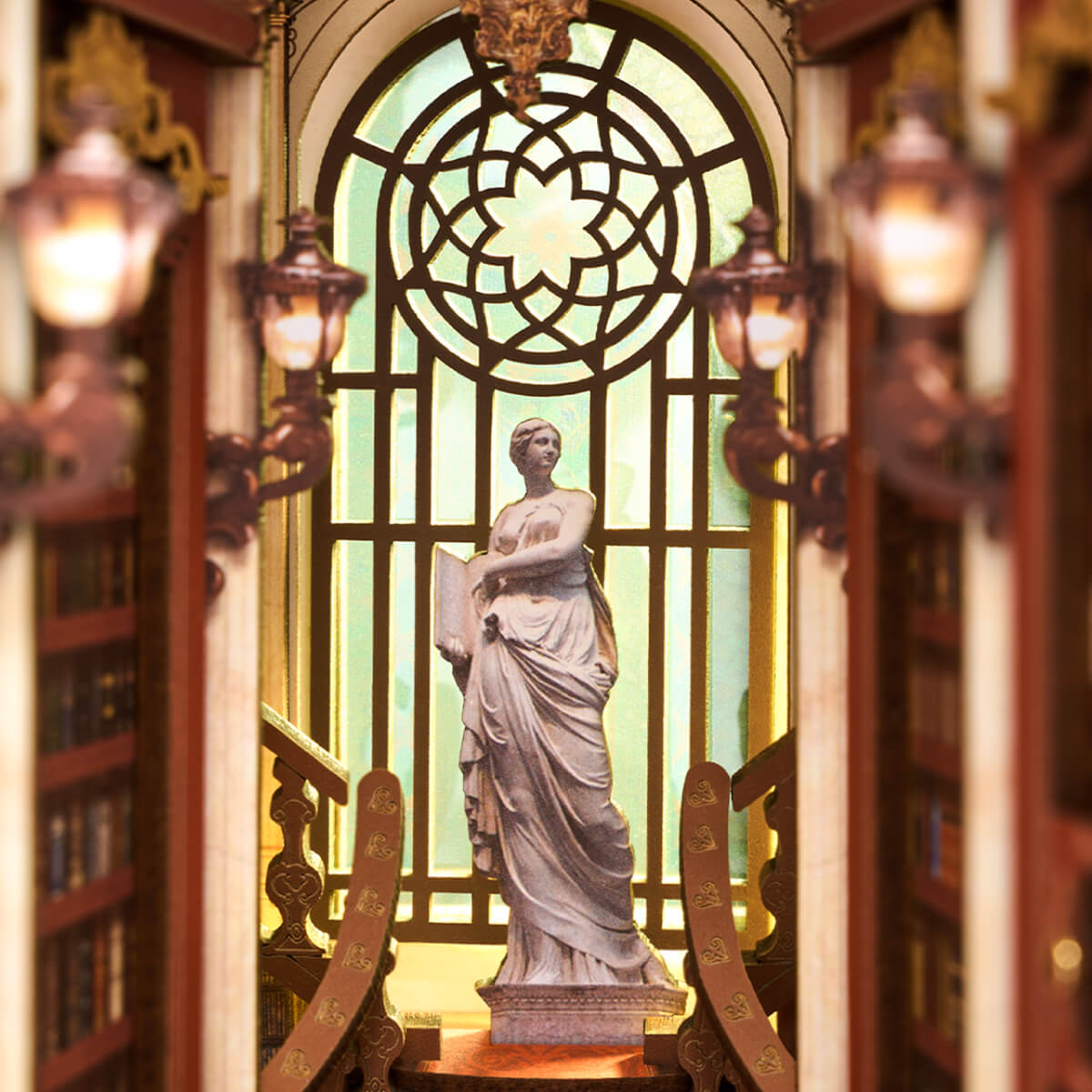 Rolife DIY Book Nook Kit - Library of Wonders TGB16