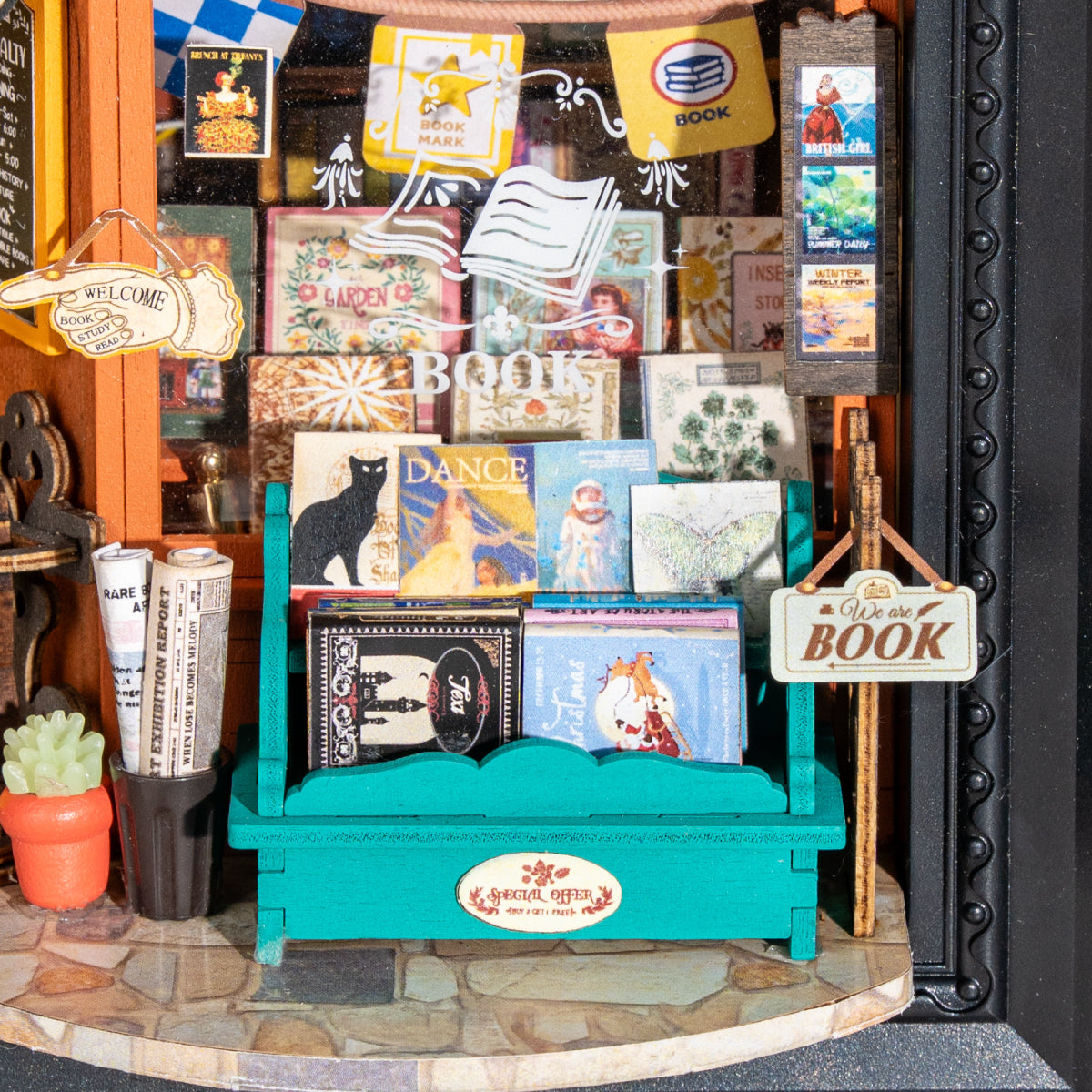 Rolife 3D Wooden Puzzle - Old Times Bookstore DP004