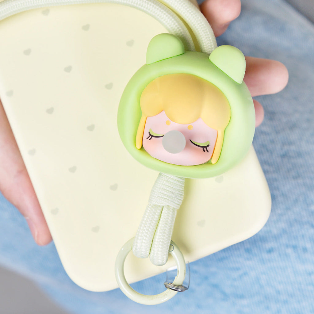 Rolife Phone Chain - Baby Nanci Fluffy Party Cell Phone Strap Blind Box PZC05