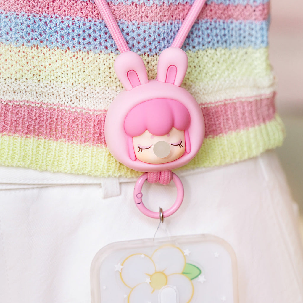 Rolife Phone Chain - Baby Nanci Fluffy Party Cell Phone Strap Blind Box PZC05