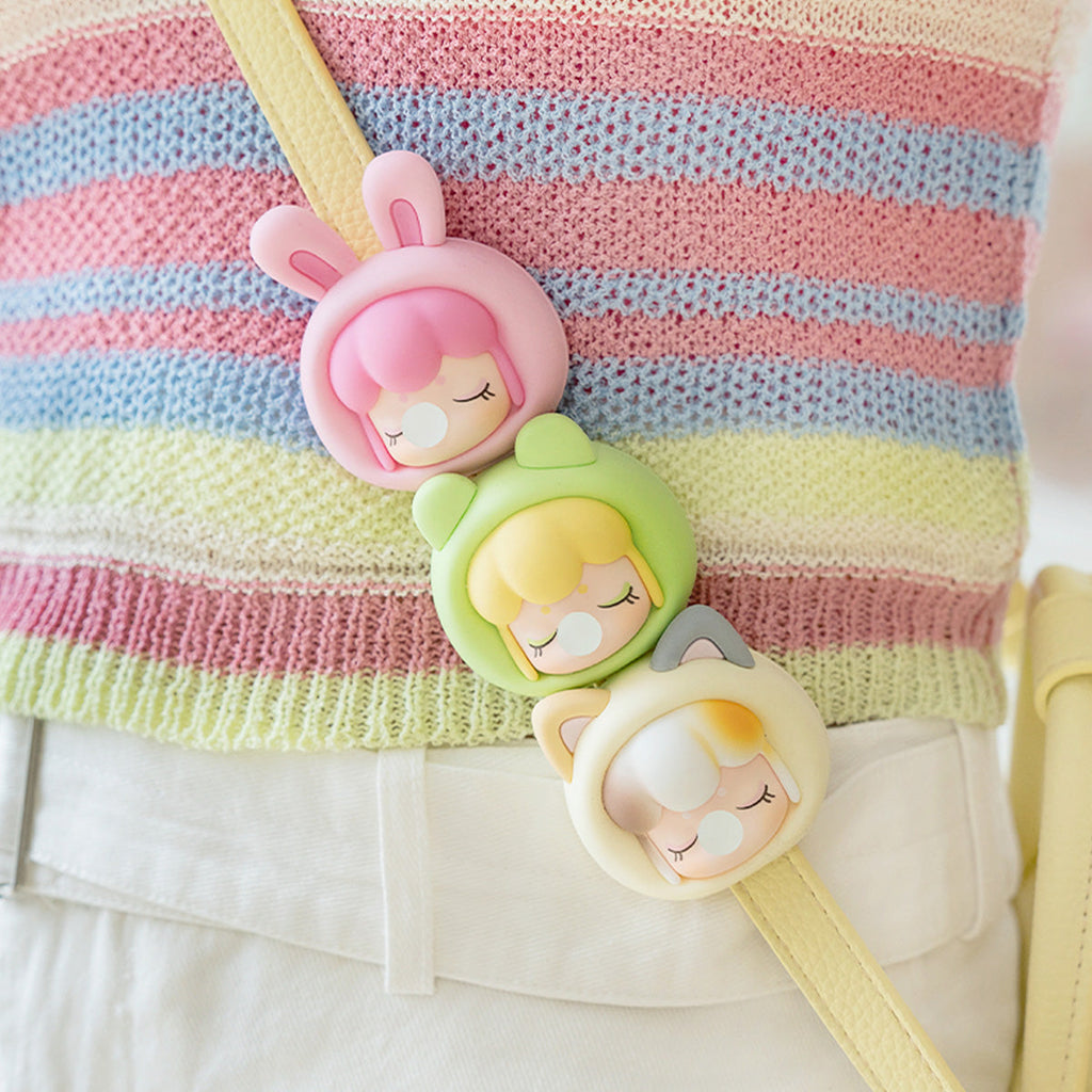 Rolife Phone Chain - Baby Nanci Fluffy Party Cell Phone Strap Blind Box PZC05