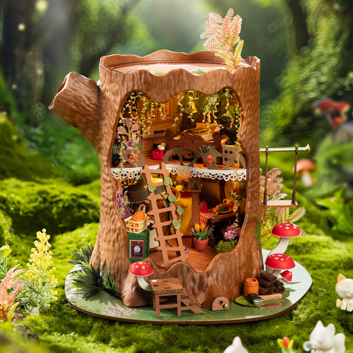 Rolife DIY Miniature House - Fairytale Tree House DG179
