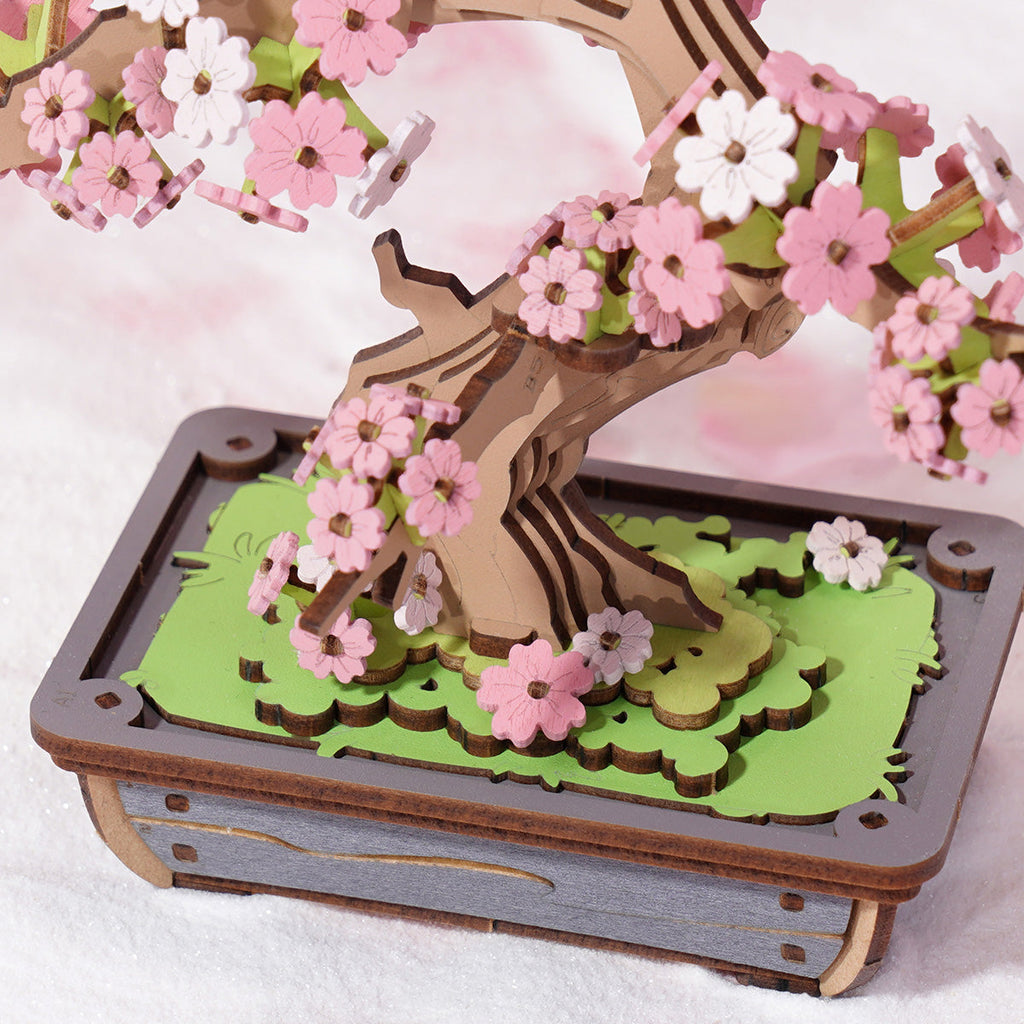 Rolife 3D Wooden Puzzle -  Sakura Bonsai TG415