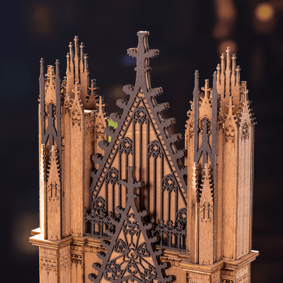 Rolife 3D Wooden Puzzle - Twin-Tower Cathedral TGA01