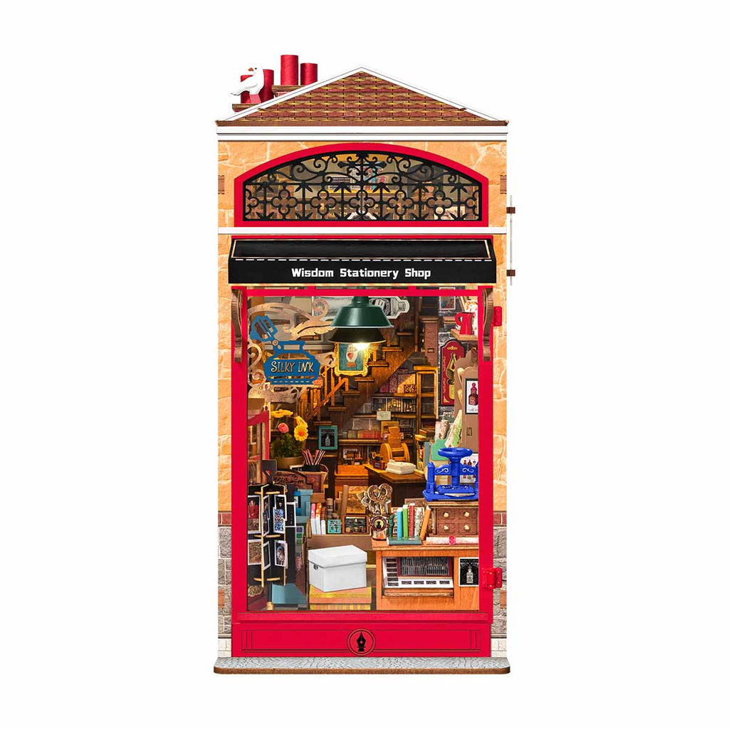Rolife DIY Book Nook Kit- Wisdom Stationery Shop TGB19
