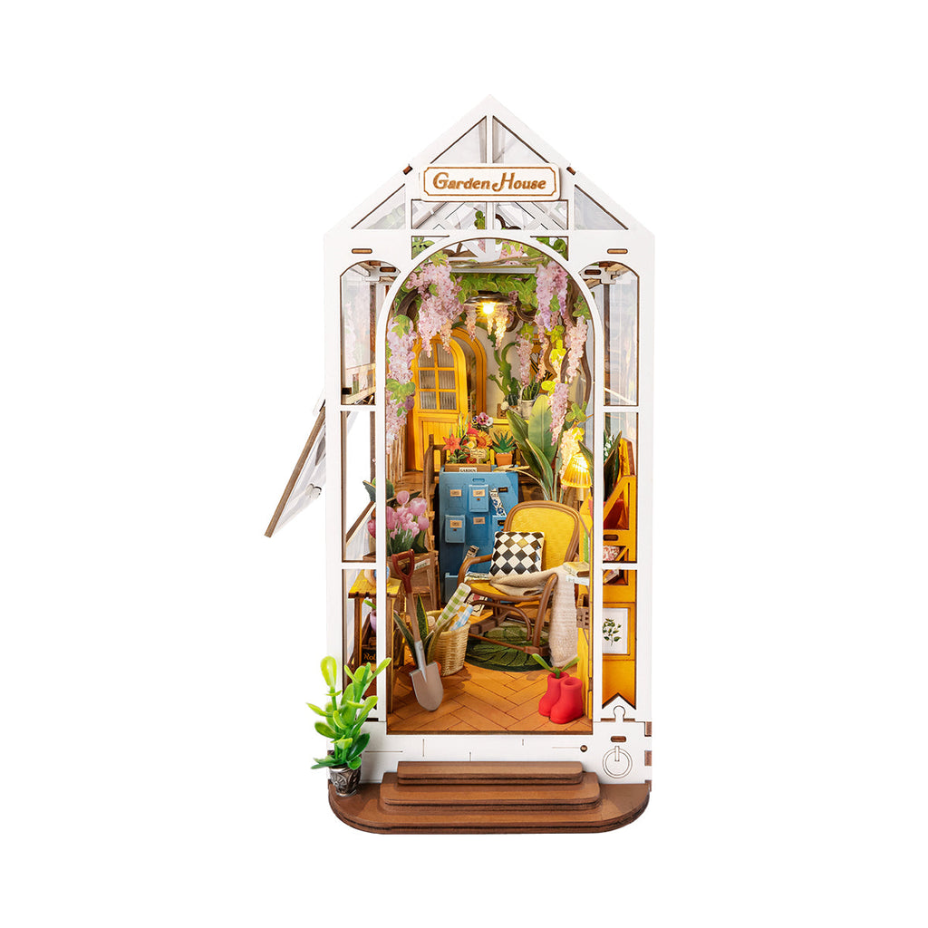 Rolife DIY Book Nook Kit - Holiday Garden House TGB06