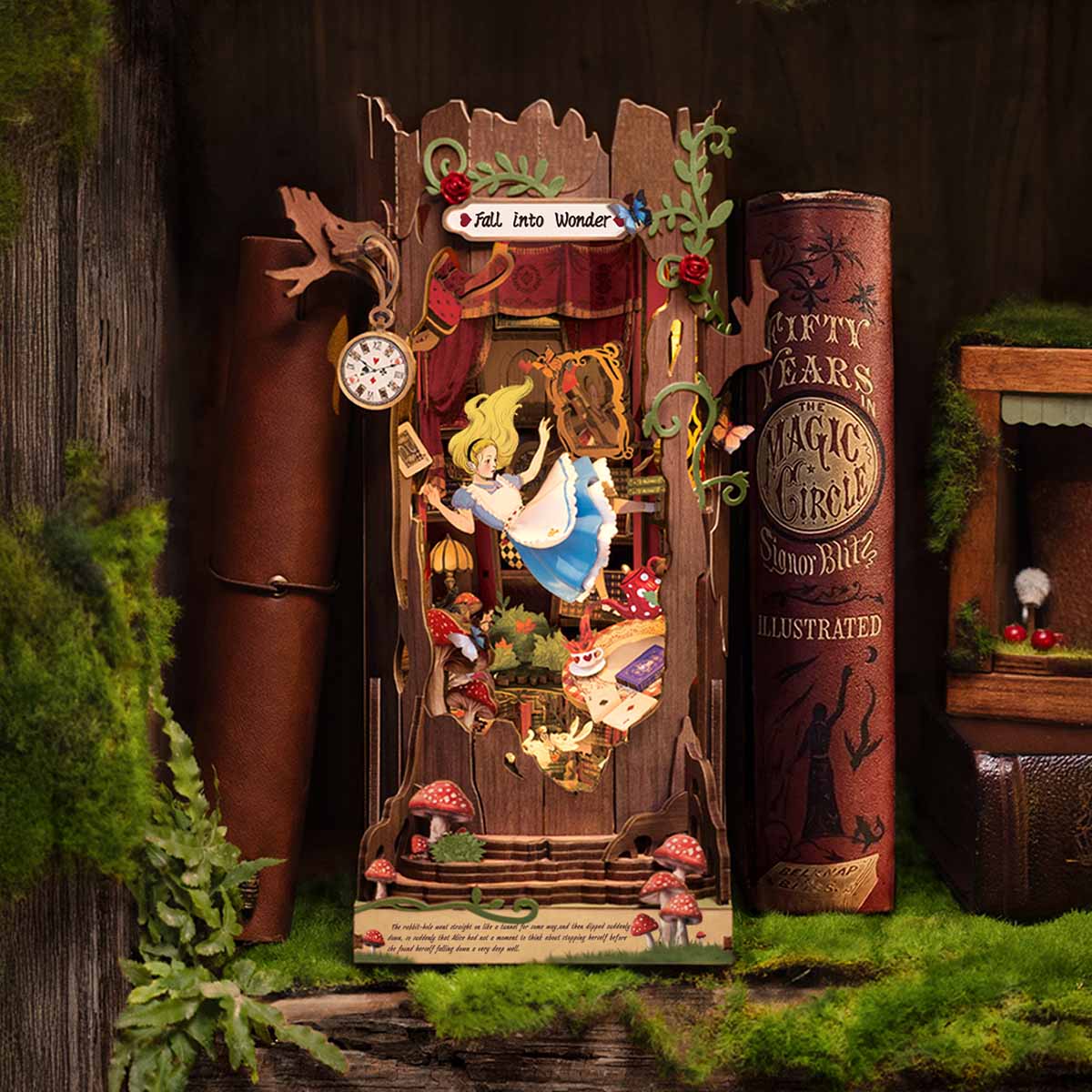 Rolife DIY Book Nook Kit - Fall into Wonder TGB12